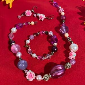 Handmade jewelry set